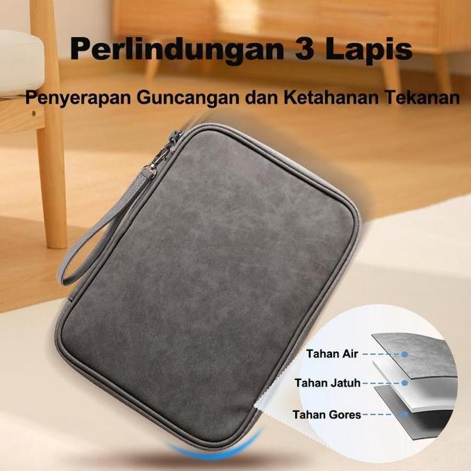 Tas Tablet iPad Case 8-13inch Sleeve Pouch Tablet Anti Air & Gore tas For ipad xiaomi samsung huawei