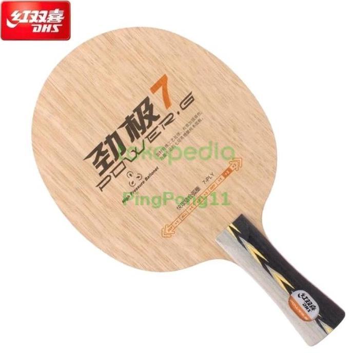 DHS PG7 PG 7 Power G7 - Blade Bat Bet Tenis Meja Pingpong