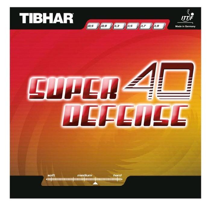 Tibhar SUPER DEFENCE 40 karet pingpong tenis meja buat chopper