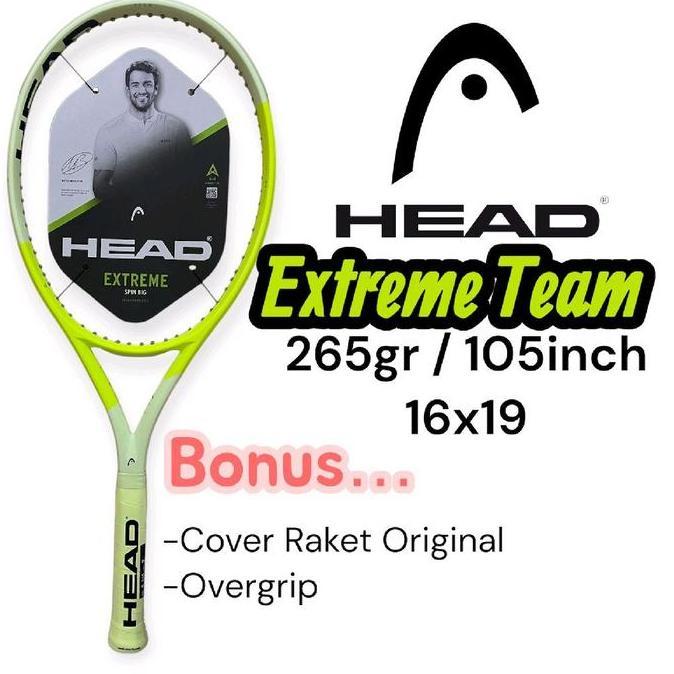 Raket Tenis Head Extreme Team 265 gr 105 inch/ Tennis Racket