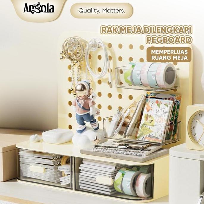 TP Angola Tempat Pensil Meja Rak Organizer C37 Rak Alat Tulis / Rak Atk