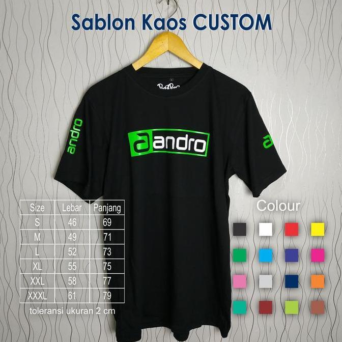Kaos Andro Tenis Meja Lokal Pingpong Model 4