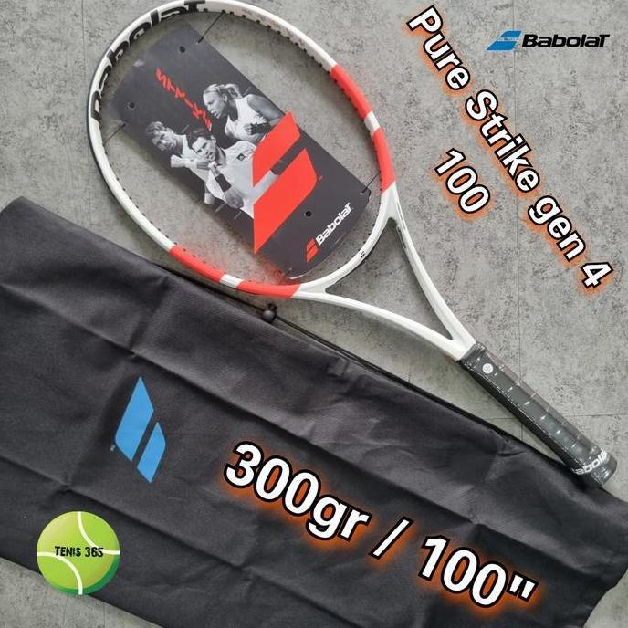 Raket Tenis Babolat Pure Strike 100 2024 (gen 4) 300gr
