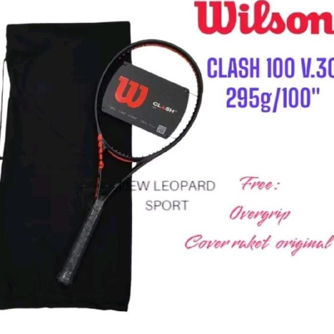 Raket Tenis Wilson Clash 100 V.3 / Raket Tenis Wilson