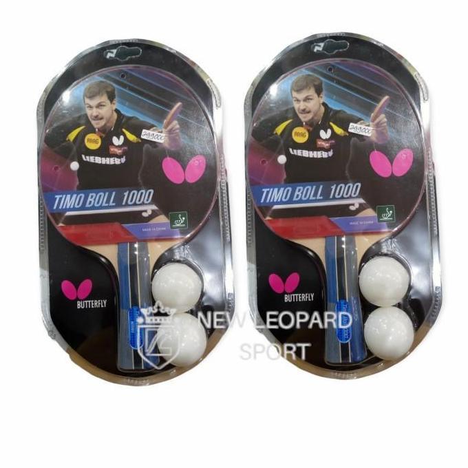 Bet pingpong BUTTERFLY TIMO BOLL 1000/Bet tenis meja