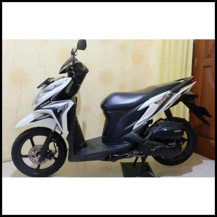 DISKON (ORI) STRIPING HONDA VARIO TECHNO 125 OLD 2014 2015 PUTIH ISS 