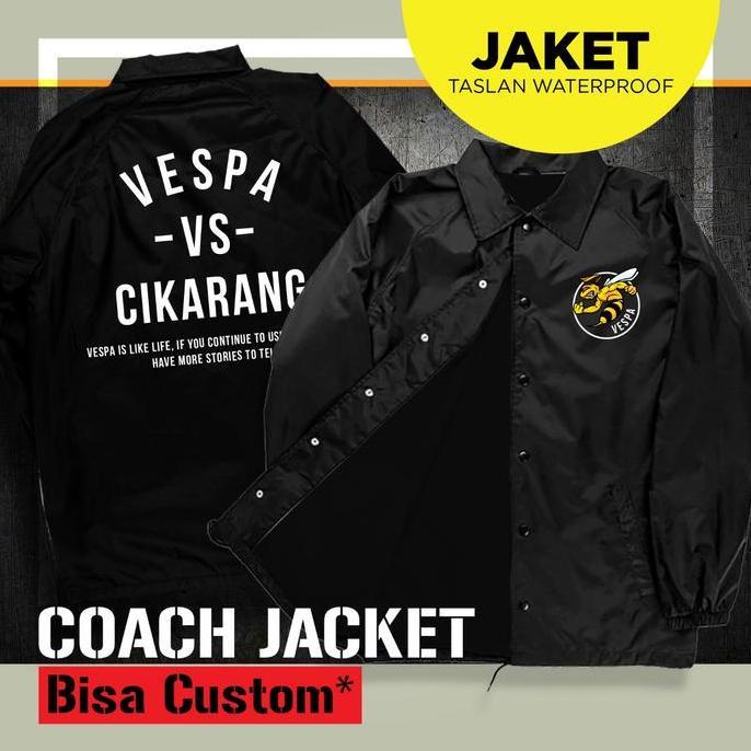 Jaket Coach Custom Vespa