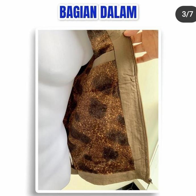 jaket DHT katun import