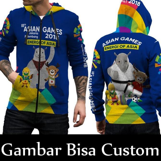 Jaket Cowo Asian Games 2018 New Gokil