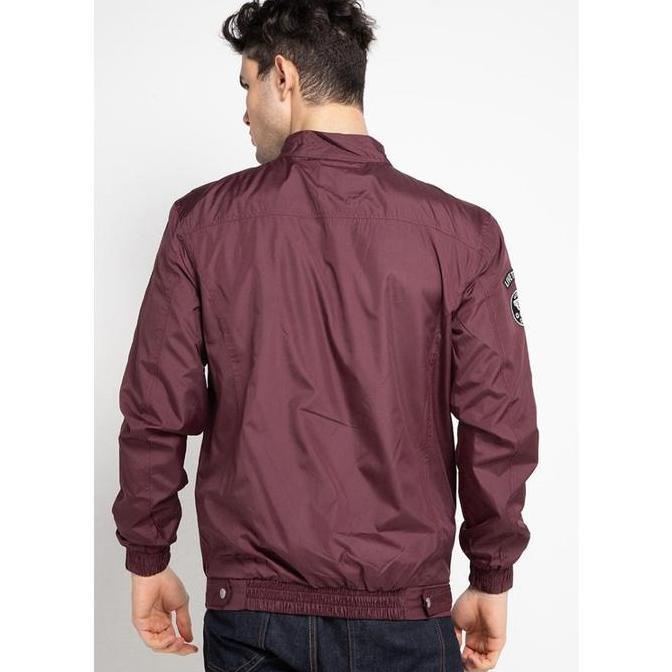 X8 Brooks Jackets - Jaket Maroon Pria