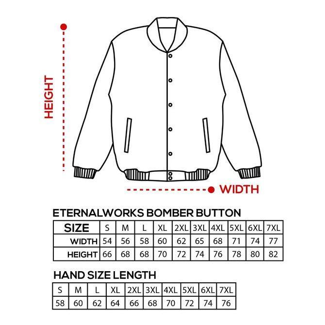 ETERNALWORKS BASIC VARSITY JACKET - SUPER BLACK - YELLOW