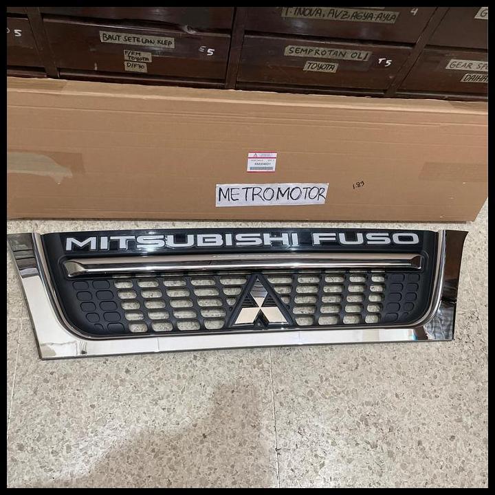 TERMURAH GRILL DEPAN MITSUBISHI CANTER PS125 PS110 CHROME GRIL RAMBANG 