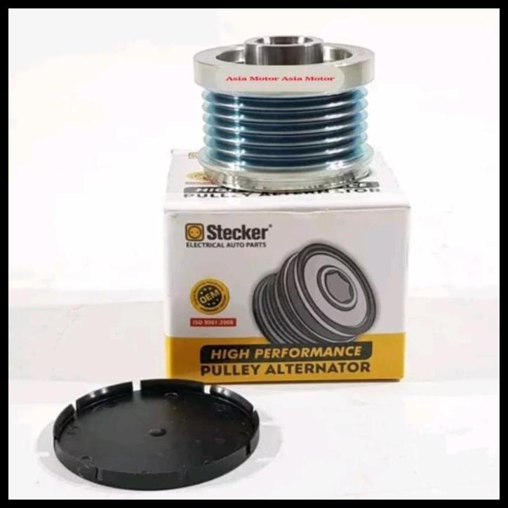 GRATIS ONGKIR PULLEY PULLY PULI DINAMO AMPERE ALTERNATOR NISSAN XTRAIL T30 STECKER 