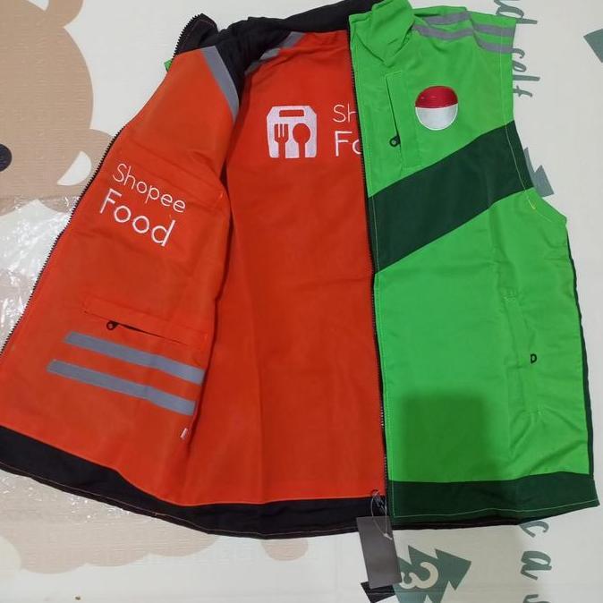 ROMPI BOLAK BALIK GRAB DAN SHOPIE LOGO BORDIR TERSEDIA SIZE M-7XL MURAH