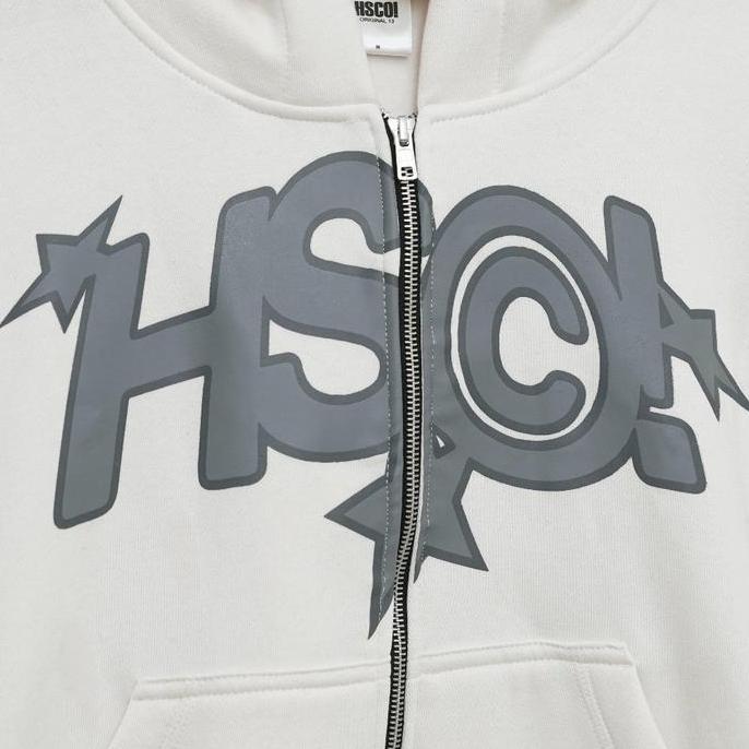 HSCO Oversized Boxy Hoodie - Lune / Boxy Fit / YKK Zipper