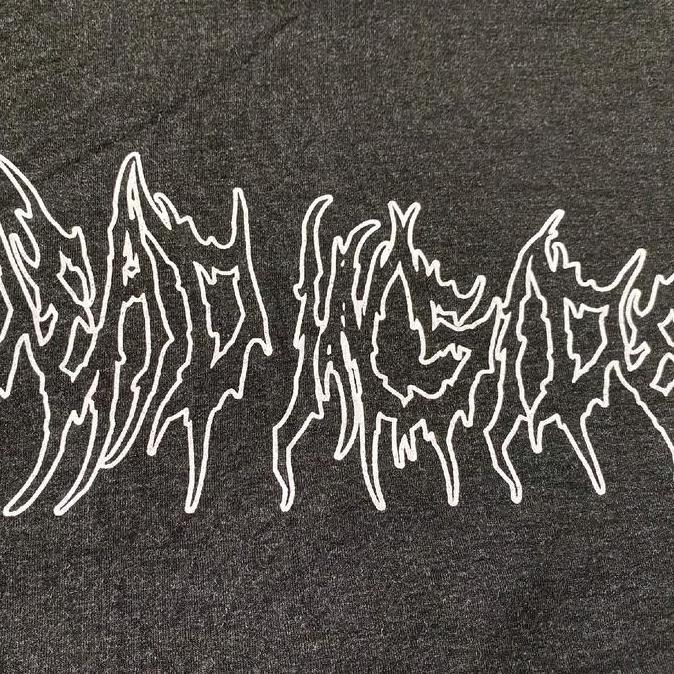 HOODIE CROP UNFINISHED DEAD INSIDE Oversize Jumper Fleece Sablon Katun