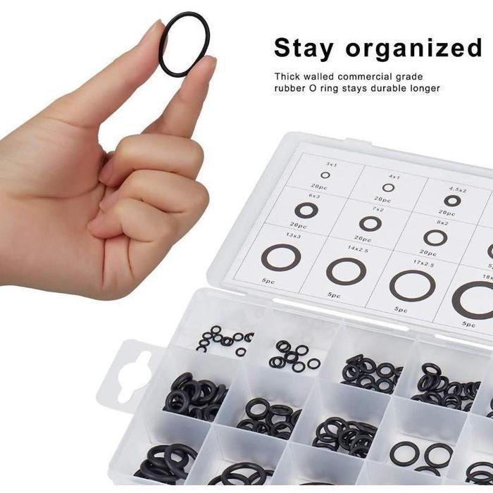 1200Pcs Penawaran KhususCod Karet Seal O Ring 1200Pcs Hnbr /Ring Karet Seal O Ring Pcp Sil Oring Kar