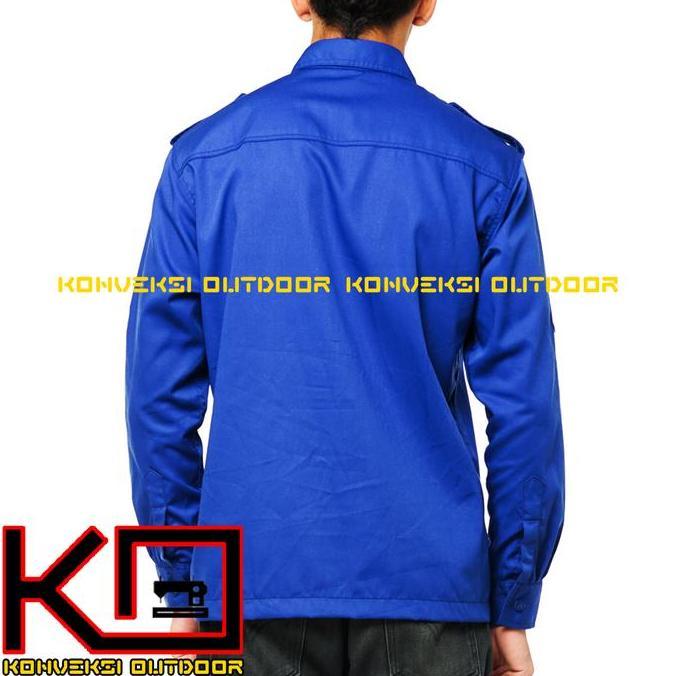 BAJU KEMEJA PDL PDH LAPANGAN OUTDOOR ATASAN PREMIUM PRIA LENGAN PANJANG - Seragam Kerja Kantor Group