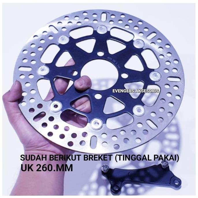 Piringan Cakram Disc Brake Depan Lebar Besar Beat Lama-Karbu-Beat Fi Restock