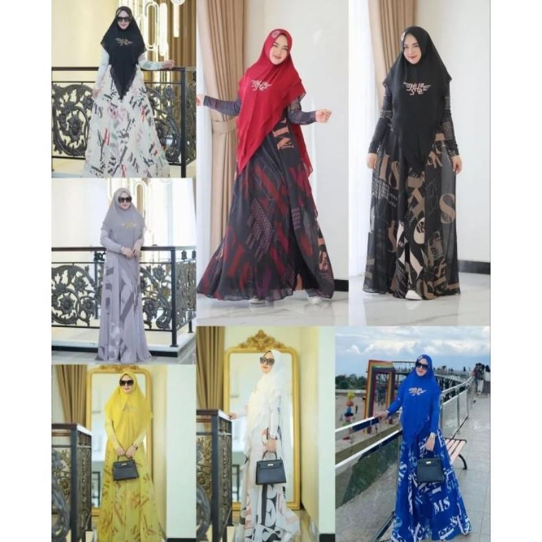 Nikita Willy Syari By Mshee Premium Khimar Ceruty