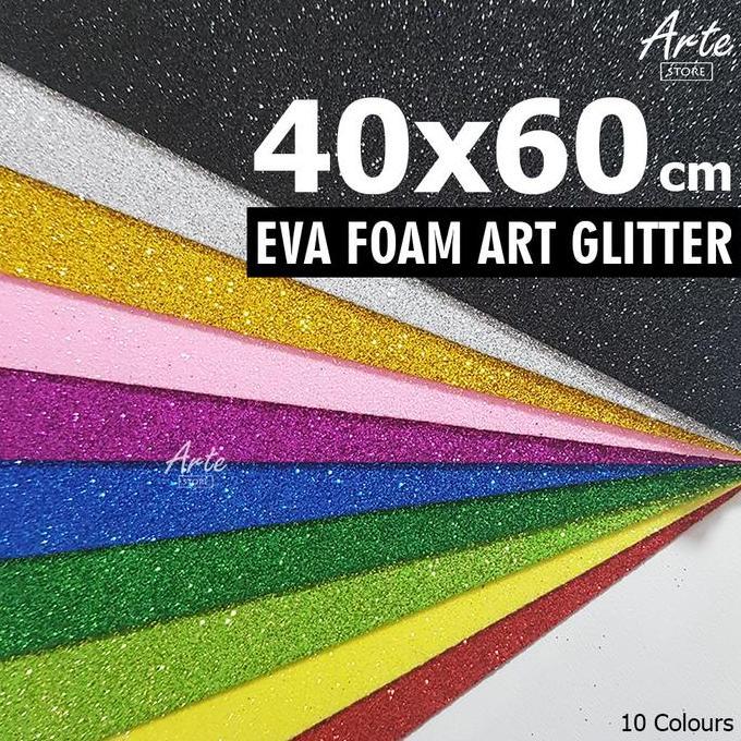 EVA Foam Glitter - Spon Ati Glitter - Foam Art Glitter 40x60 cm