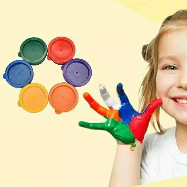 Mainan Anak Cat Lukis Washable Finger Paint