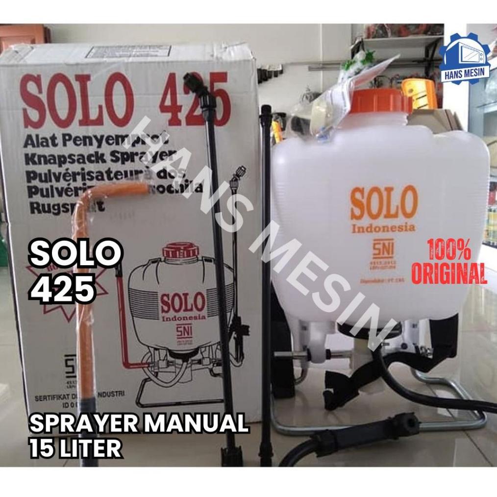 KNAPSACK SPRAYER MANUAL ALAT SEMPROT PERTANIAN 15 LITER SOLO 425