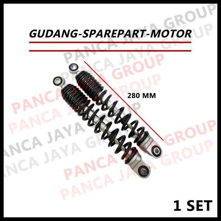 GRATIS ONGKIR SOK-BREKER-SHOCK BREAKER SHOCKBREAKER BELAKANG 280-MM MOTOR LISTRIK MOLIS UWINFLY U-WI
