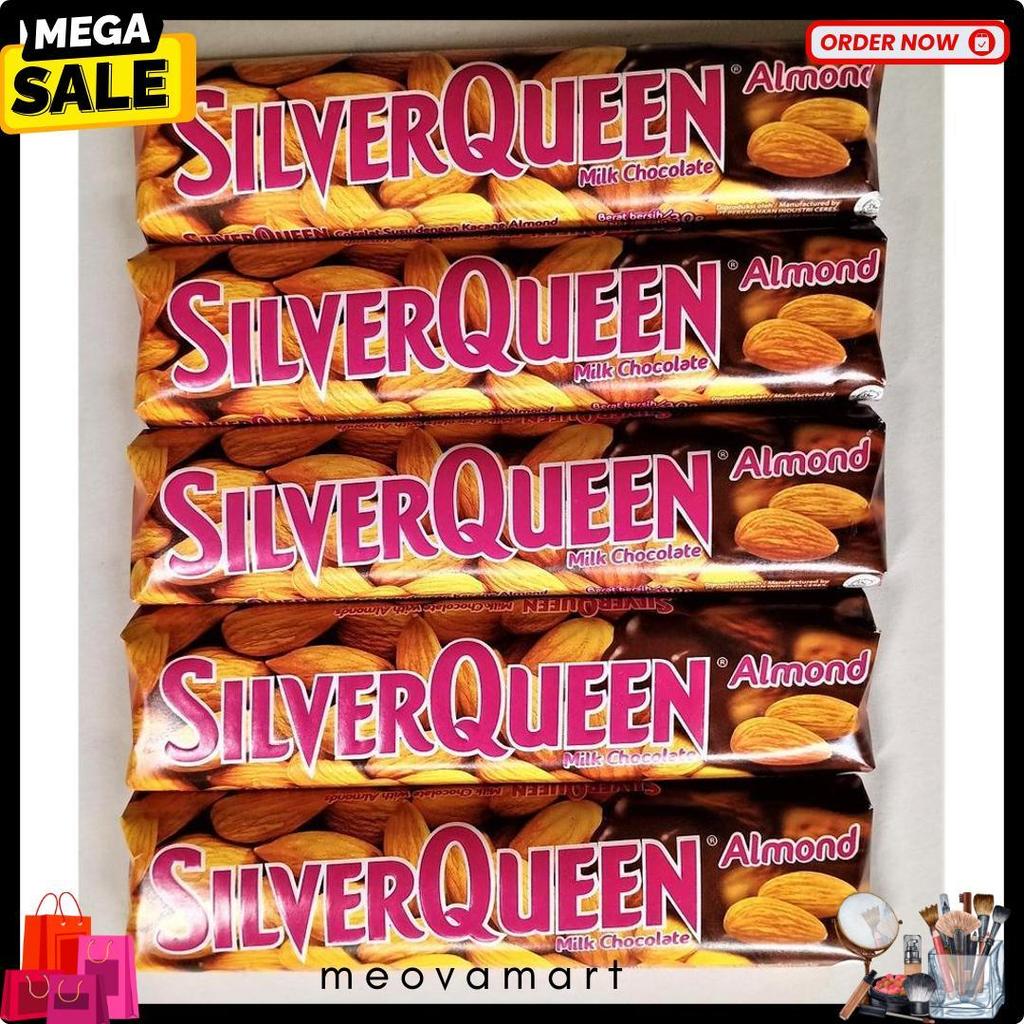 Silverqueen Chunky Bar 33Gr/ Silverqueen Almond/ Silverqueen Fruit And Nut/ Silverqueen Crispy/Cokla
