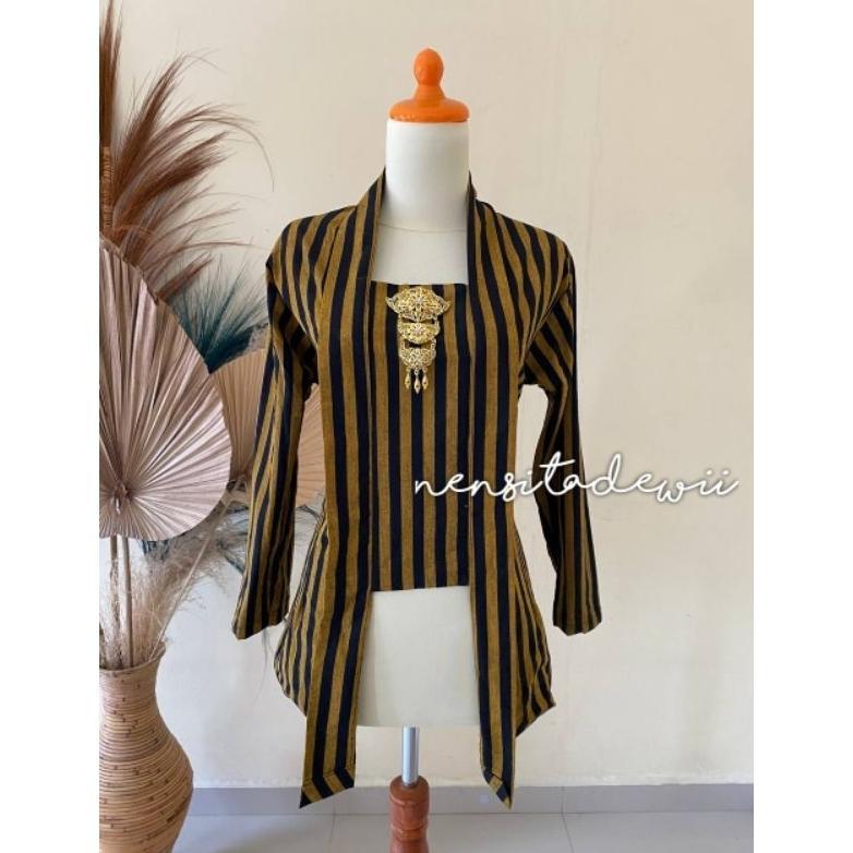 Viral  Kebaya Lurik / Baju Jawa Lurik - Premium, Katun Prasojo