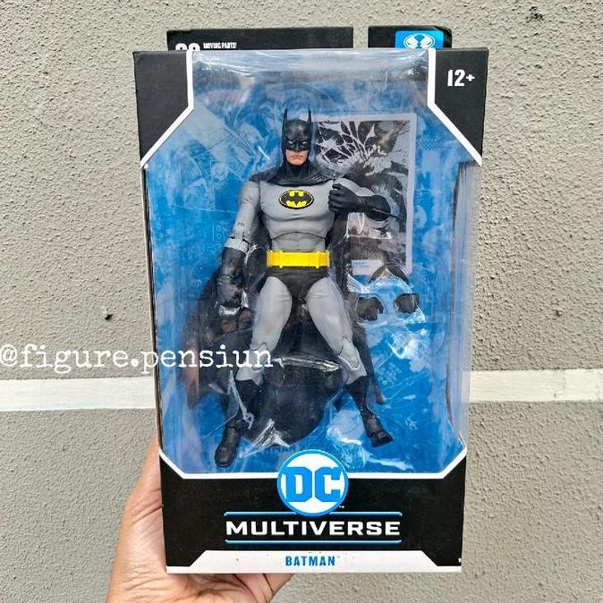 DC MULTIVERSE MCFARLANE BATMAN BLACK SUIT VARIANT KNIGHTFALL ACTION FIGURE