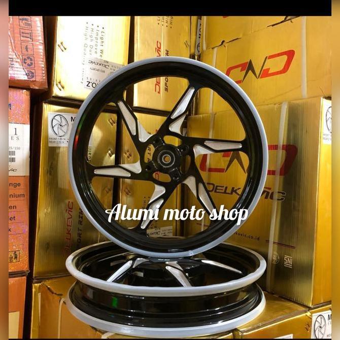 velg delkevic new G Speed Honda Vario 125 Vario 150 Vario 110 beat Scoopy Genio lebar 185/21514 Orig