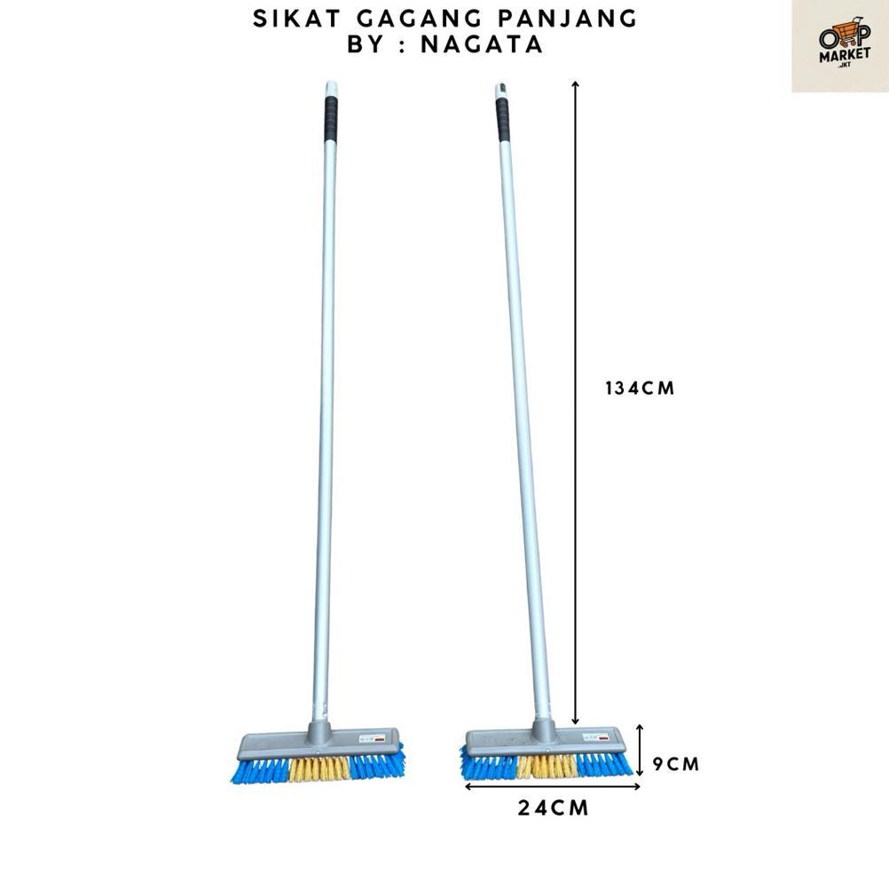 NAGATA - SALE SIKAT LANTAI GAGANG PANJANG NAGATA 833 SIKAT KAMAR MANDI SIKAT PLASTIK SIKAT MURAH