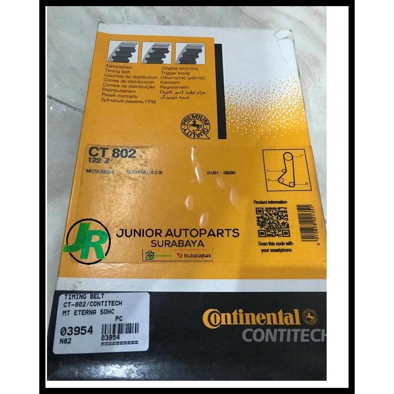 DISKON TIMING BELT MITSUBISHI ETERNA SOHC CONTITECH GERMANY 