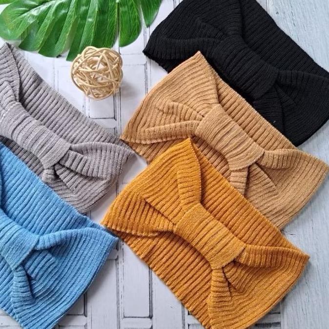 (COD)CIPUT RAJUT BANDO  PITA PREMIUM ANTI PUSING/ BANDANA PITA ANAK & DEWASA/HEADBAND