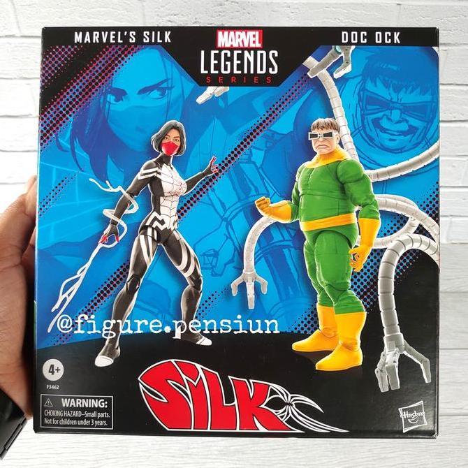 HASBRO MARVEL LEGENDS SPIDERMAN SILK DOC OCK OCTOPUS 2 PACK FIGURE