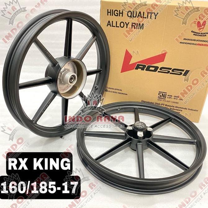 velg veleg pelek racing VROSSI V ROSSI SWAN palang 8 lurus rx king ring 17 lebar 160/185 Original