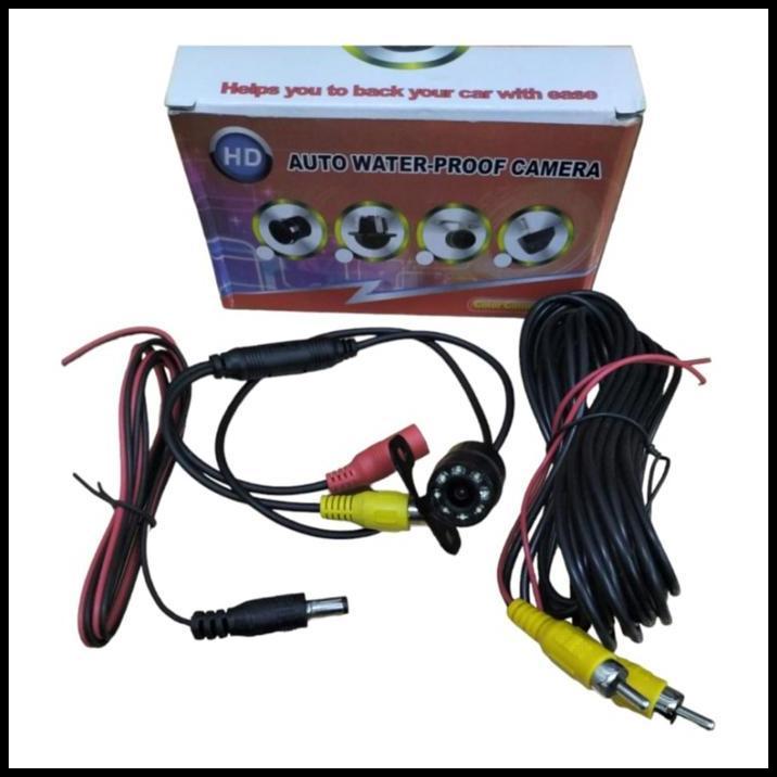 TERBARU CAMERA / KAMERA MUNDUR PARKIR MOBIL + LAMPU UNIVERSAL