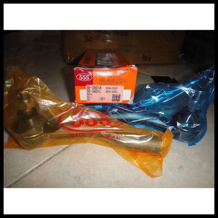 TERLARIS TIE ROD END OUT TOYOTA VIOS, DAIHATSU XENIA 1000 CC R/L 555 JAPAN 