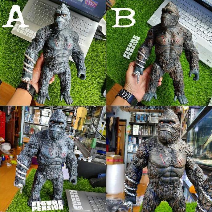 KINGKONG FIGURE GORILLA KONG JUMBO BIG ACTION FIGURE