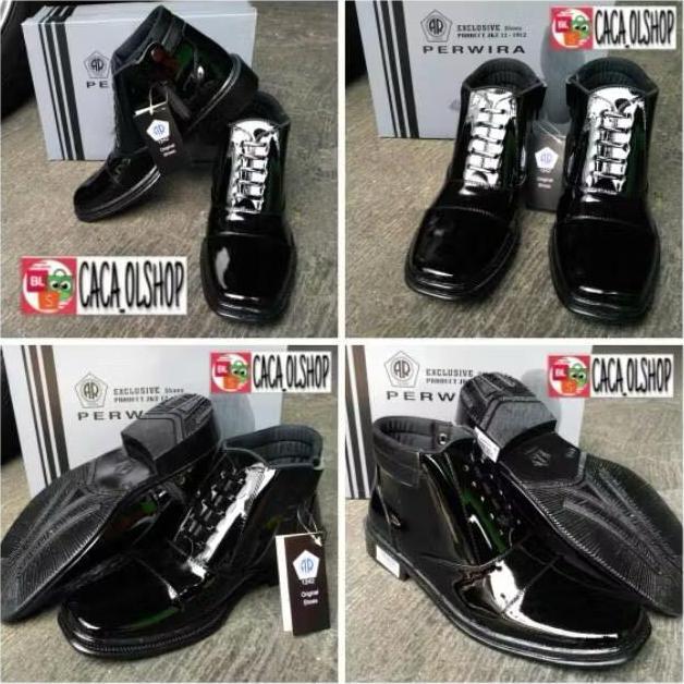 SEPATU PDH KILAP TYPE 1209 kulit asli