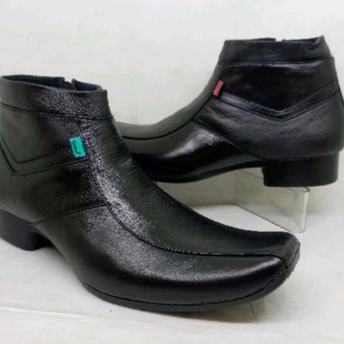 Nan | Sepatu Kulit Asli Pria Formal Casual / TGR-Tinggi