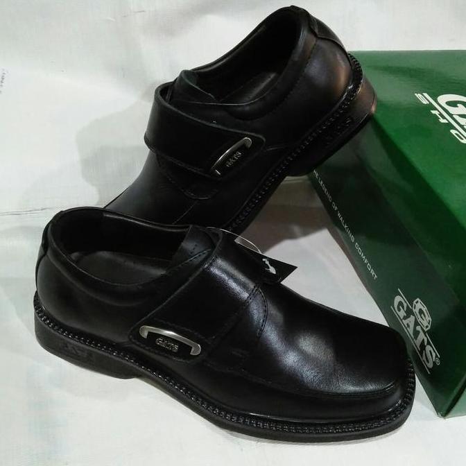 Sepatu kulit Gats RF 8002 Hitam/Sepatu kerja pria orinal