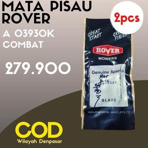 Mata pisau blade potong rumput dorong sparepart Rover OHV 800 isi 2pcs