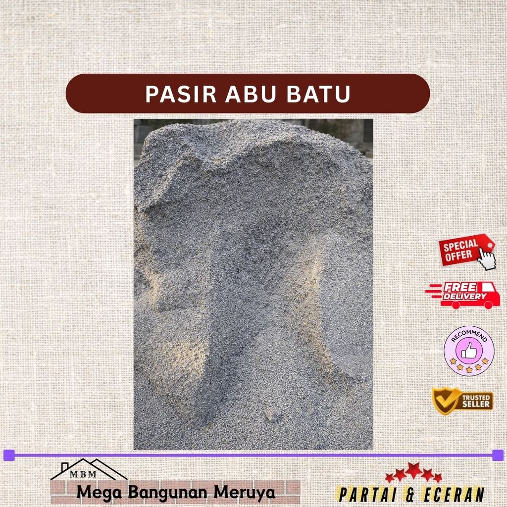 Pasir Abu Batu Untuk Paving Konblok | Kijang