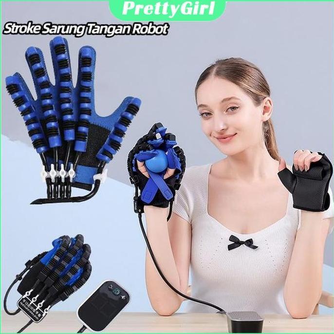 Promo READY STOCKLatihan Rehabilitasi Jari dengan Sarung Tangan Robot SALORIE Alat Rehabilitasi Tera