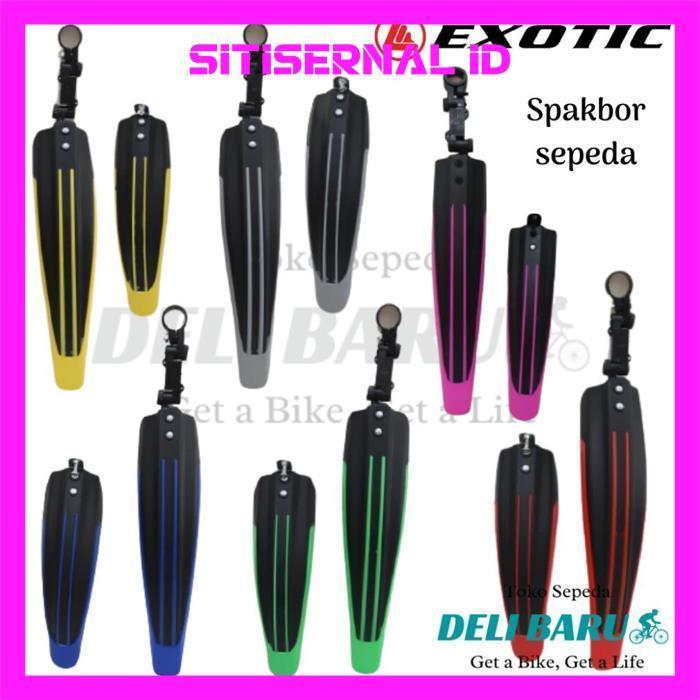 Rf-45 Exotic Spakbor Warna Slebor Sepeda Bmx Federal Mtb Ukuran 20 24 26 27.5 Harga Sepasang Hemat