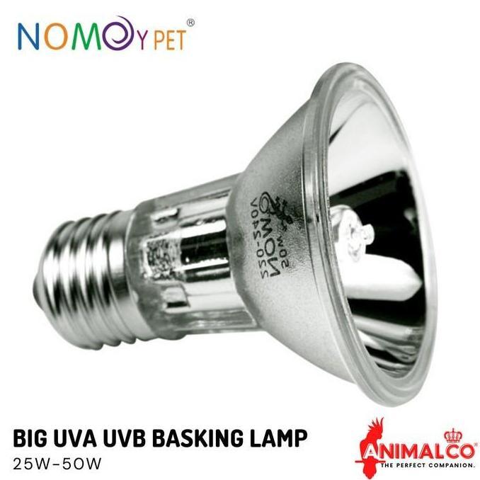 LAMPU BESAR UVA UVB PENGHANGAT REPTIL REPTILE KURA SULCATA NOMOY ND11