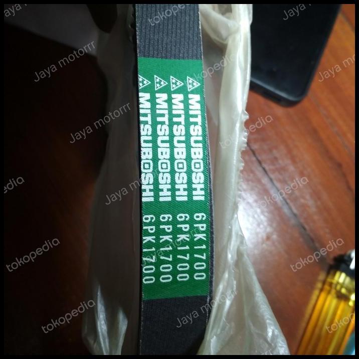 TERLARIS FANBELT FAN BELT MITSUBOSHI 6PK1700 TOYOTA NEW ALTIS 2007-2010