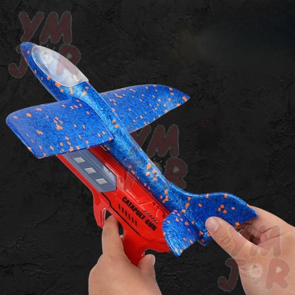 TERLARIS` (OPP) SNI Mainan Anak tembakan Pesawat Terbang ada lampu / Mainan Tembakan Pesawat terbang